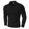 Spring Autumn Lightweight Breathable Men's Polo Shirts Casual Long Sleeve Quick Dry Comfortable Fit Polos