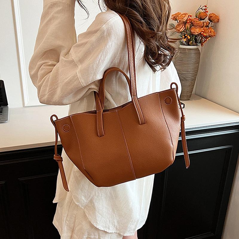 Toth Achseltasche Große Kapazität Mode Tragbar Schulter Pendlertasche