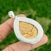 Sisters Day Deal Sterling Silver Natural Picture Jasper Trendy Pendant Jewelry