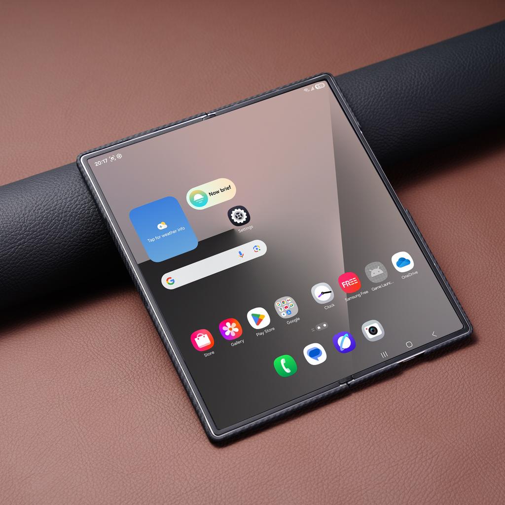 Business magnetický kryt s texturou uhlíkových vláken pro Samsung Z Fold 7 6 5 4 3 Bezdrátové nabíjení PC kryt s ochrannou fólií na displej