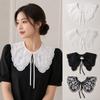 Lace Floral Fake Collar Detachable Decoration Collar False Collar  Shirts/Sweater/Dress Accessory