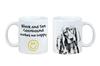 Black and Tan Coonhound - Cup with a Dog, Cheerful Cup for a Dog Lover, Personalized Gift from the Brand