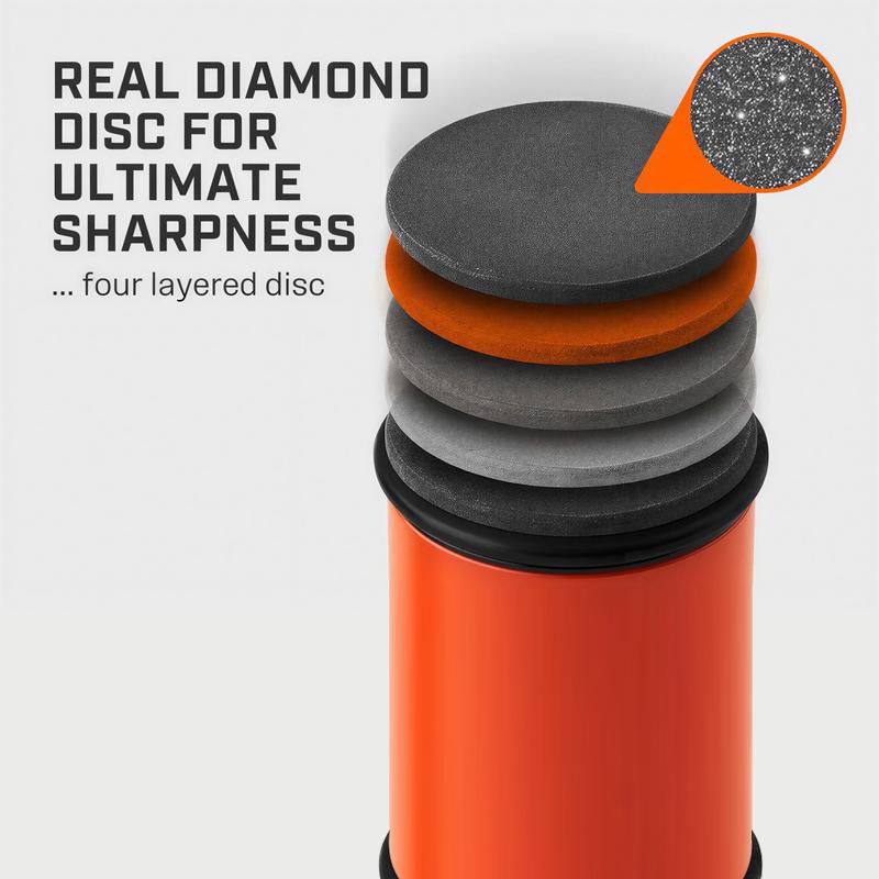 Rolling Blade Sharpener Set 15/18/20/22° Four Angles Non-slip Base Diamond Grinding Disc Jade Fine Sharpening Kitchen Sharpenin