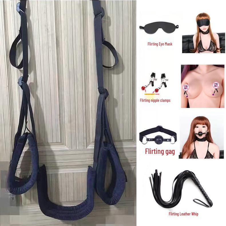 Leather Plush Door Cushion Swing - Adult Fun Alternative Toy