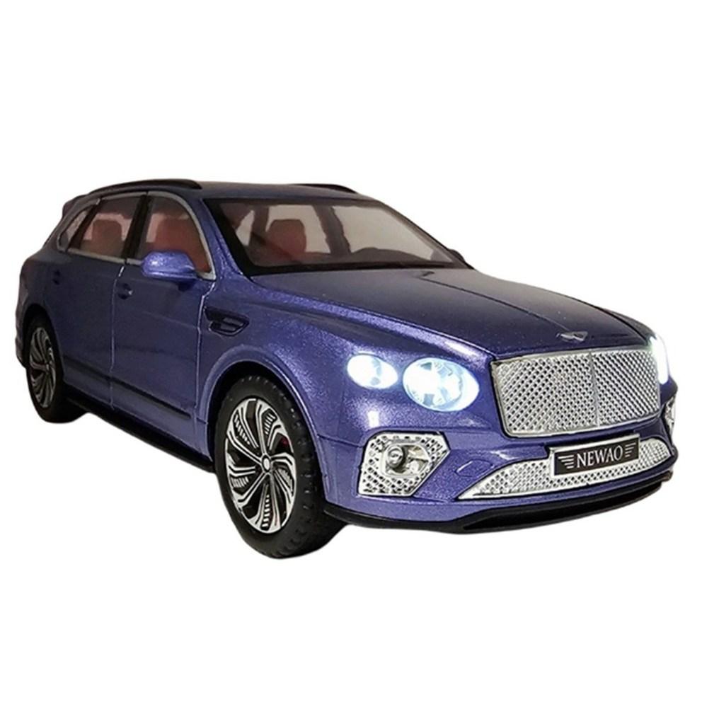 Модель Bentley Bentayga SUV литая 1:Масштаб 1:24, Фиолетовый