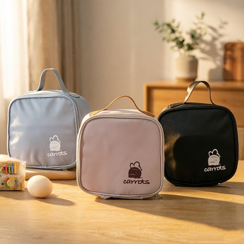 Triangular Shape Portable Breakfast Bag Waterproof Material Thermal Storage Bag Picnic