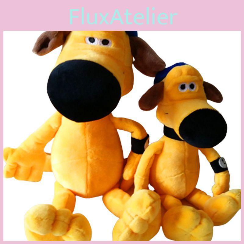 Weiches und kuscheliges gelbes Collie-Plüschtier für Kinder Perfekter Begleiter zum Schlafen und Spielen 25cm/35cm