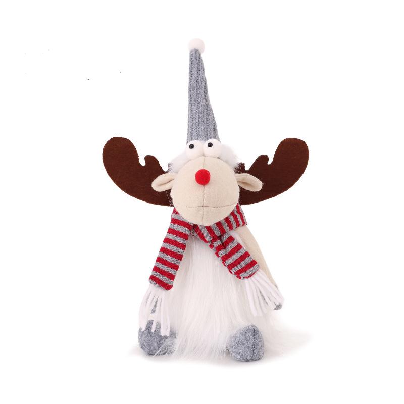 Christmas Decorations INS Style Moe Christmas Elk Doll Home Party Doll Ornaments