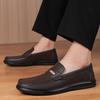 Fashion Lightweight Business Office Formal Men Casual Shoe Leather Men Loafers Shoes Fashion Designer Slip On Boat Quality Social Shoes