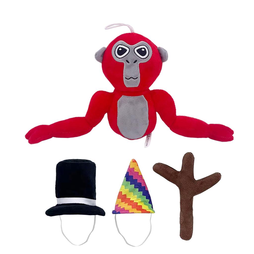 2025 Gorilla Tag Monke Pluș Joc Cartoon Doughboi Plușie Drăguț Pernă Umplută Moale Decor de Cameră Păpușă Jucărie Kawaii Cadou pentru Copii