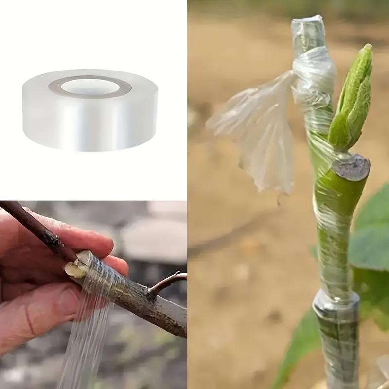 4-Pack Grafting Film Plastic Film Stretching Film Self-Adhesive Fruit Tree Grafting Film Small Roll Winding Film