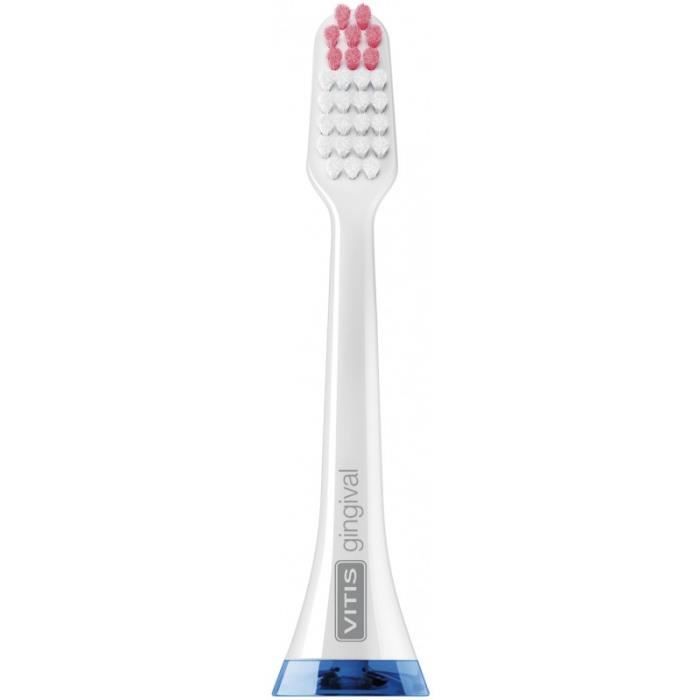Accessoire d'hygiène bucco-dentaire - VITIS - Sonic S10/S20 - Cabezales pour gencives - 2 unités - Mixte