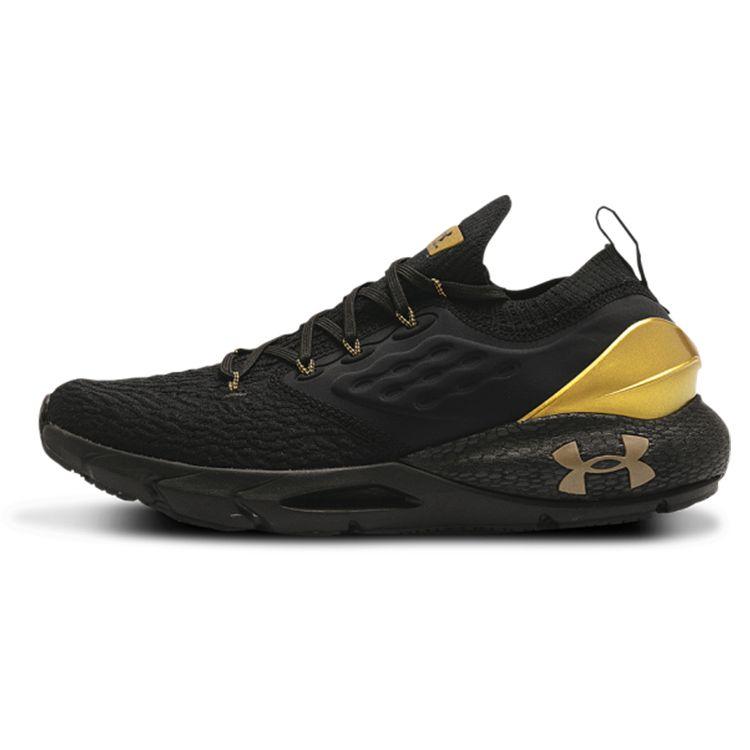 

Женские кроссовки Under Armour HOVR Phantom 2 Metallic Gold Luster черные 3023903-001