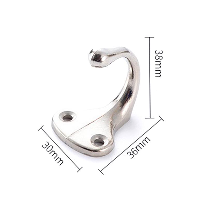 Metal Antique Wall Door Hooks For Clothes Coat Zinc Alloy Bathroom Accessoreis
