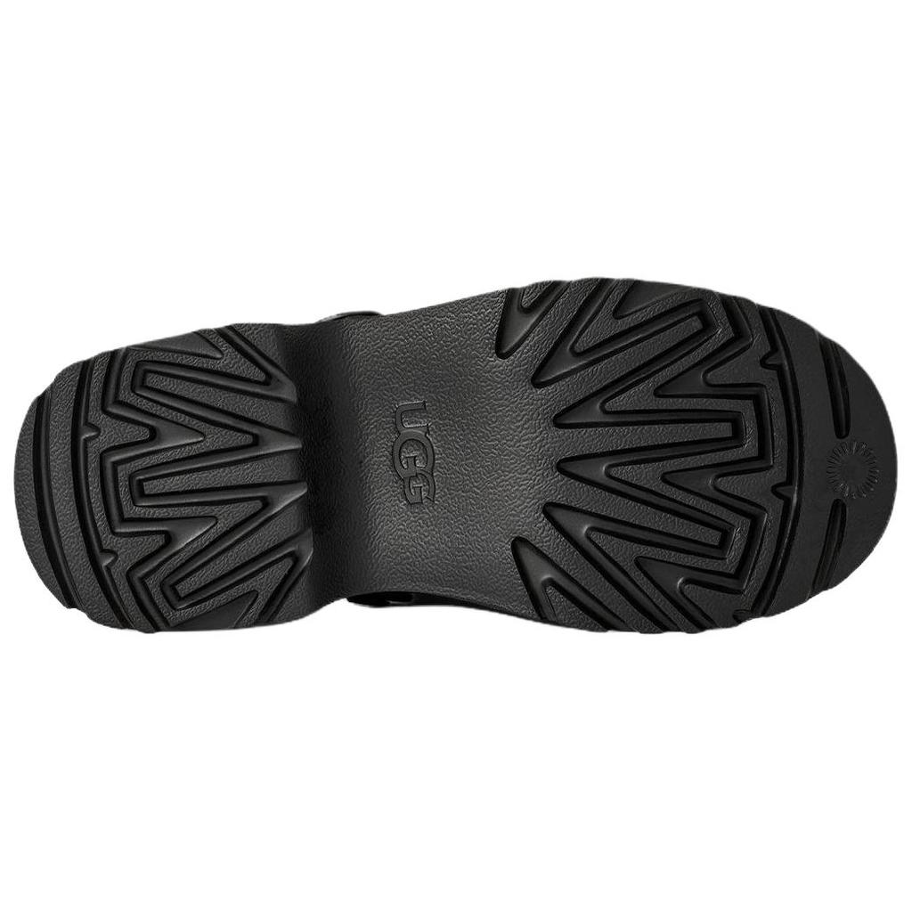 UGG Esmee Leather Fashion Comfortable Casual Flats 5.1cm Women flats Black 1171507-BLK