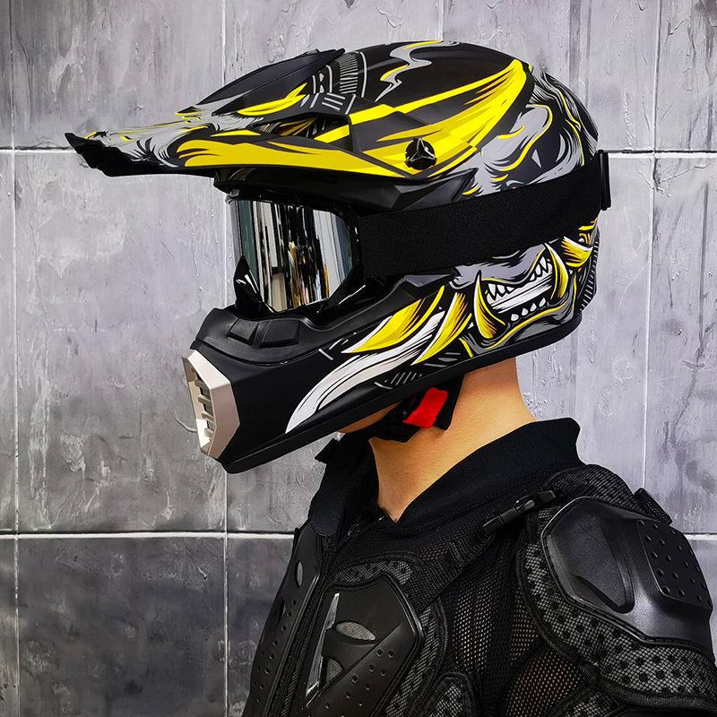 Summer off-road men and women off-road helmet electric bicycle helmet four seasons Internet celebrity helmet bicycle helmet student handsome