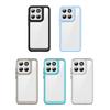 Do Motorola Moto G77 Przezroczyste Etui Moto G77 G67 Pokrowiec Coque Fundas Twardy Półprzezroczysty Miękka Krawędź Odporny na Wstrząsy Zderzak do Telefonu Moto G77