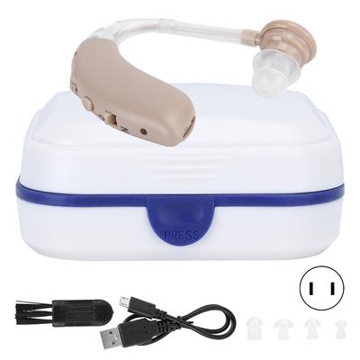Bluetooth Digital Chargeable Hearing Aid Clear Sound Amplifier for Poor Listening 100‑240VUS Plug
