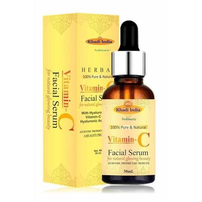 Herbal Bright Complete Night Vitamin C Serum, 10% Pure Vitamin C, For Bright Skin, PM Routine, All Skin Types 30ml.