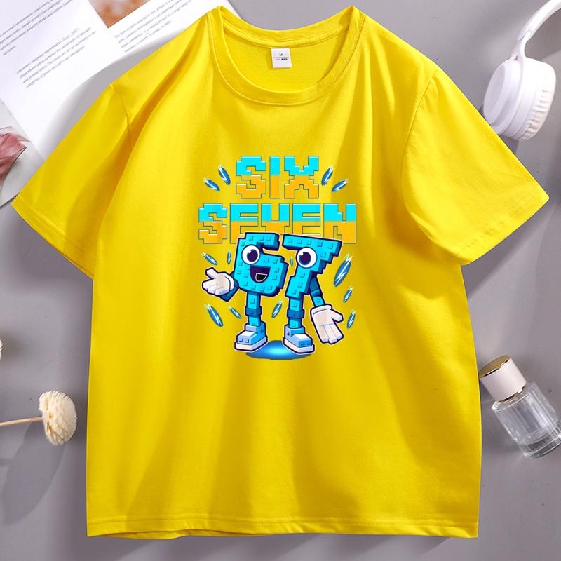 67 Italian Brainstorm Meme TShirt Funny 67 Number Joke Graphic T Shirts Loose Casual Summer Short Sleeves Tshirt Streetwear