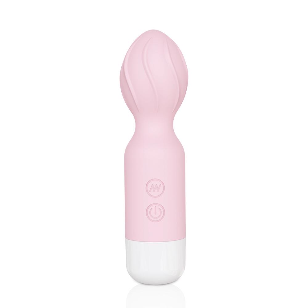 Rechargeable Mini Vibrator: Couples Flirting, Rotating Orgasm Stimulator, Female AV Masturbator
