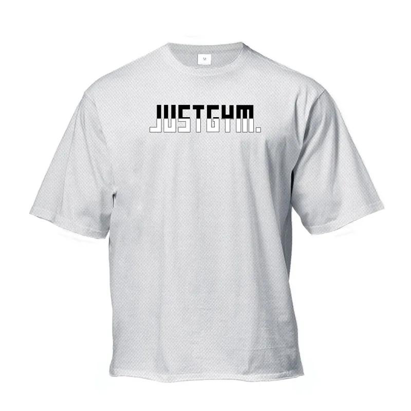 Do The Work  Summer New Arrival Mens Running Basketball Quick-drying Mesh Gym Sports Workout Oversized Short Sleeve T-shirt