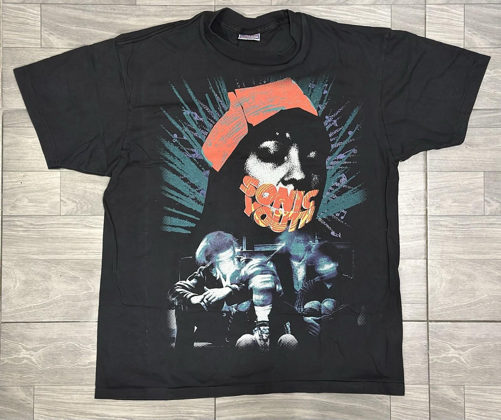 SONIC YOUTH vintage 1992 POSTER t shirt DIRTY ALBUM Brooklyn NY Unisex T-Shirt XXXXL