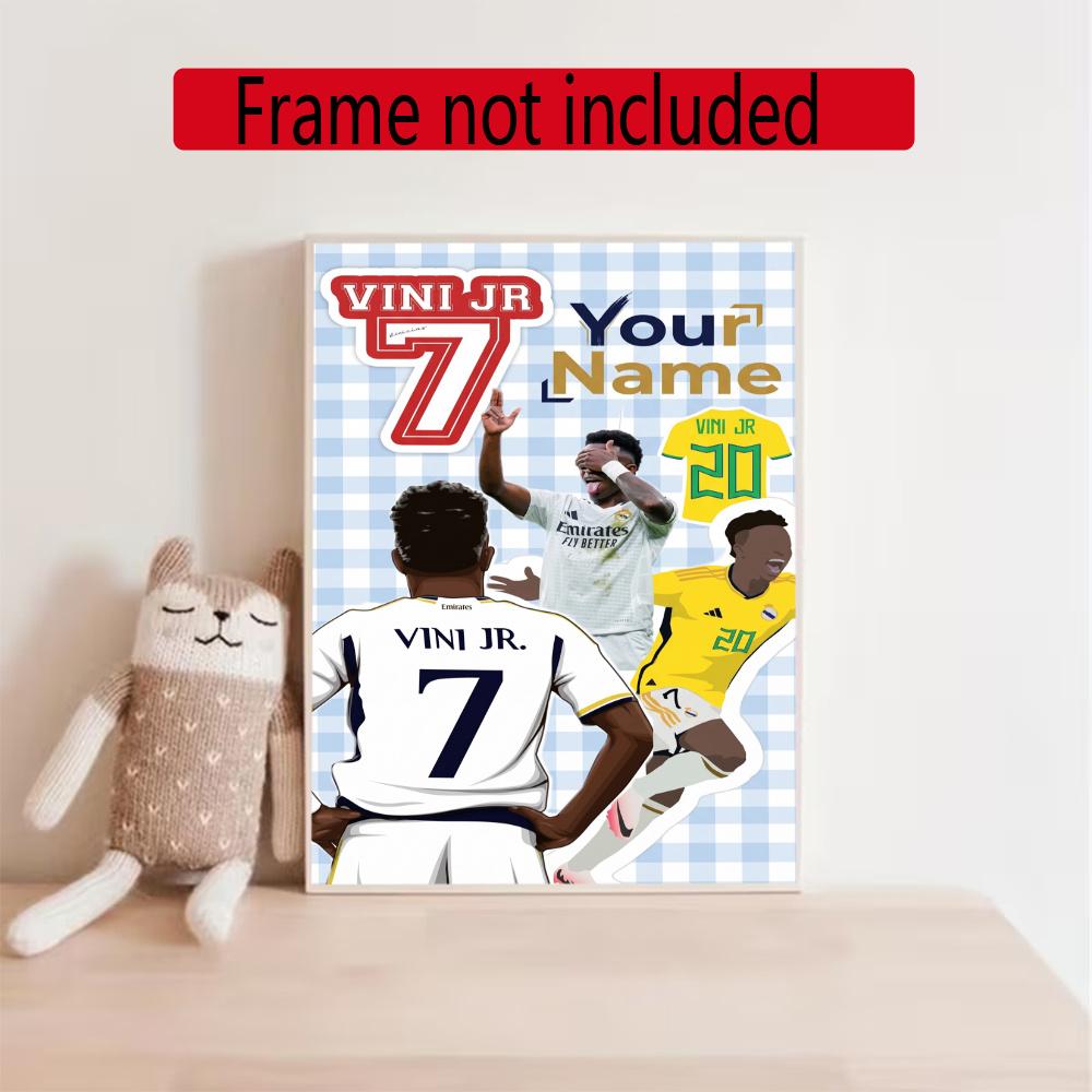 Vinicius Customize Your Name Diamond Painting Round Diamond Diy Frameless Holiday Artwork Suitable For Home Office Wall Decoration