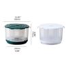652F Modern Grain Container Clear Visible Pets Foods Storage Kitchen Can