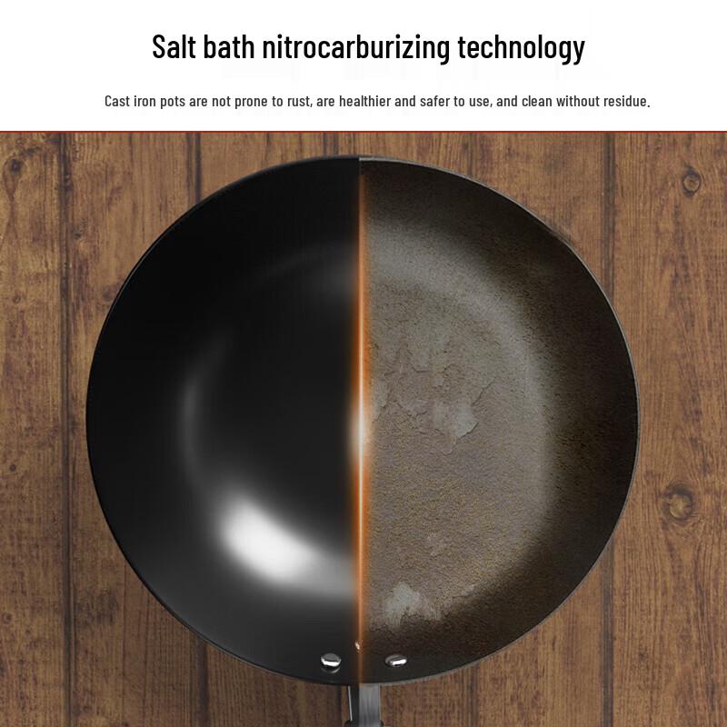 Traditional Refined Iron Wok