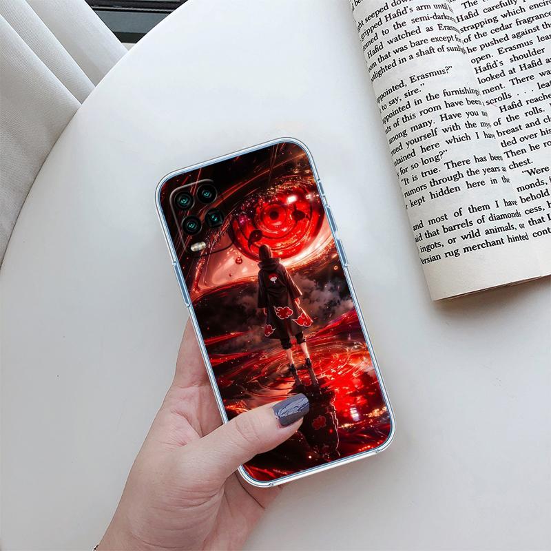 Naruto Akatsuki Transparente Handyhülle für Motorola Moto G40 G04 G05 One Ace Action Fusion + Plus Hyper Makro-Sicht Zoom