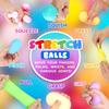 Slowrising Stress Balls for Kids and Adults- 12 Pcs Sensory Balls Fidget Toys for Kids with Autism, Stretch Squishy Balls for Anxiety Relief, Fidget