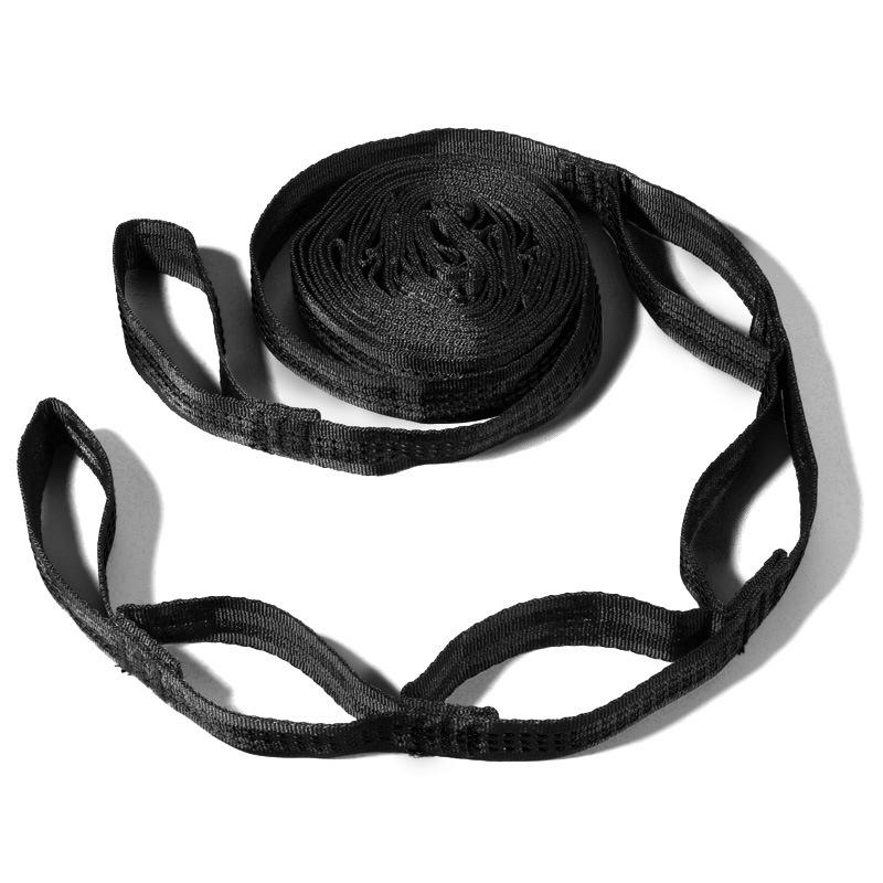 Hammock Outdoor Reinforcement, Straps Quick Build Adjustable Distance Flat Belt Clothesline Portable Camping Hammock Accessories