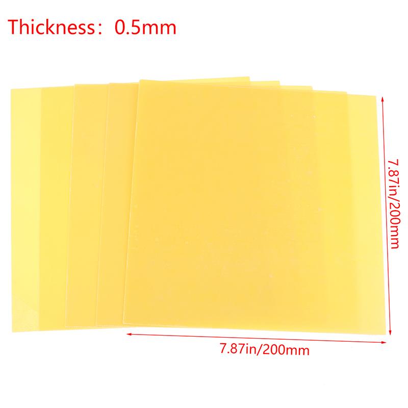 

5 шт. Высокотемпературная 3240 Изоляционная плата для цепей Лист изоляции из стекловолокна Эпоксидная плата для аккумуляторной батареи LiFePO4