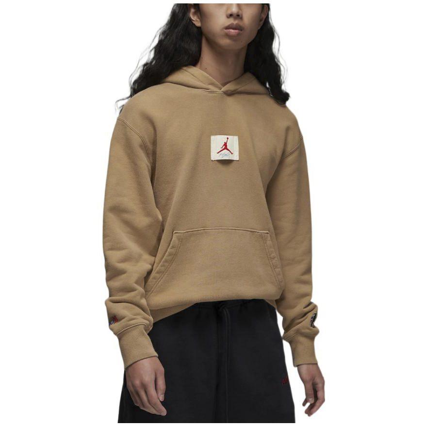 Jordan X Two 18 Sweatshirts Men's Khaki Hooded Moderate Regular DV6961-258