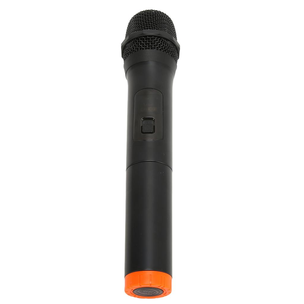 UHF Wireless Microphone 131ft Range Noise Reduction Handheld Dynamic Mic with USB Receiver for Karaoke Party