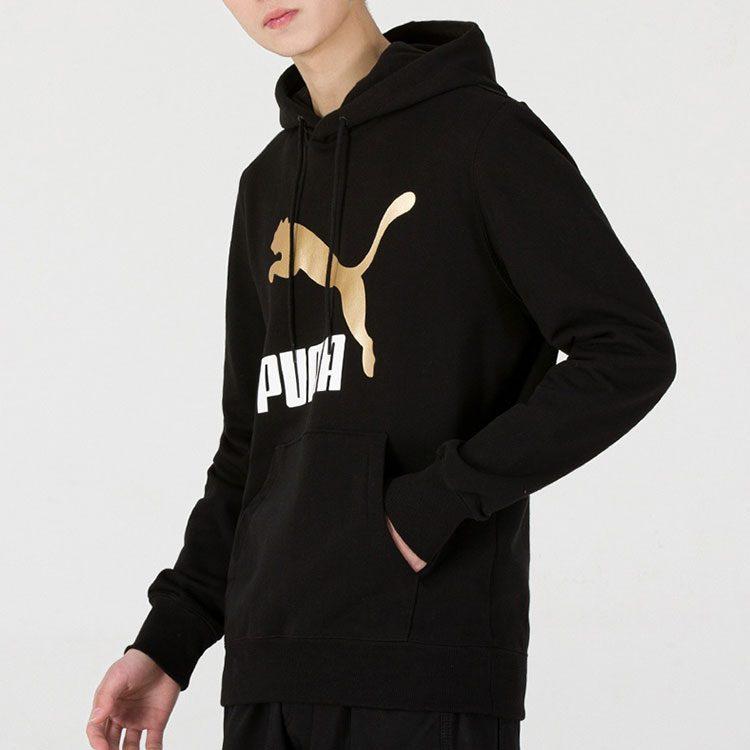 Puma Sweatshirts Men's Black Hooded Moderate Other 535341-01