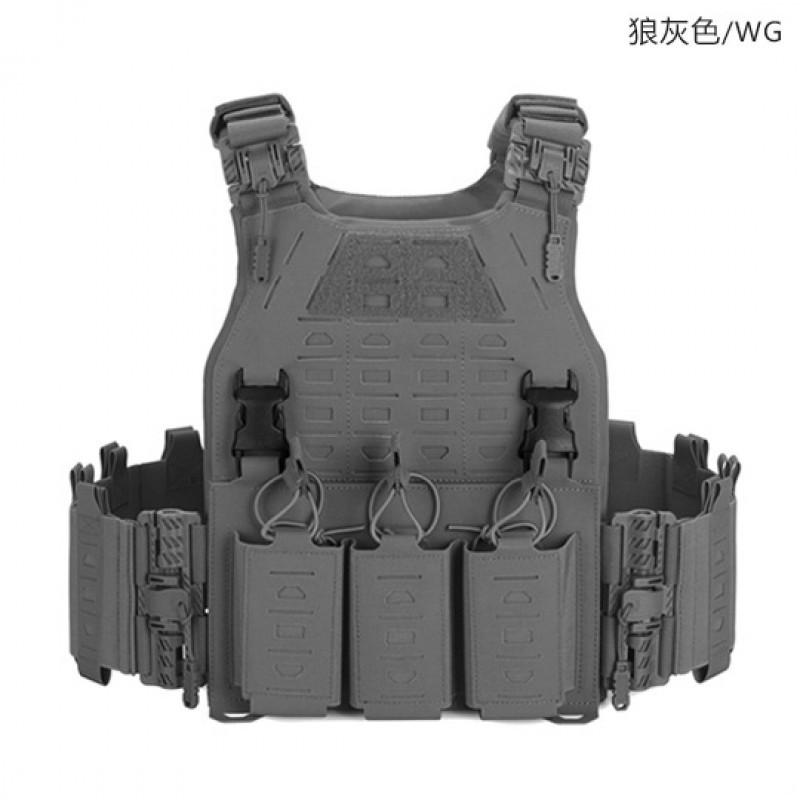 

Quick-release Vest Multifunctional Breathable Nylon 500D Military Fan Training Suit one size