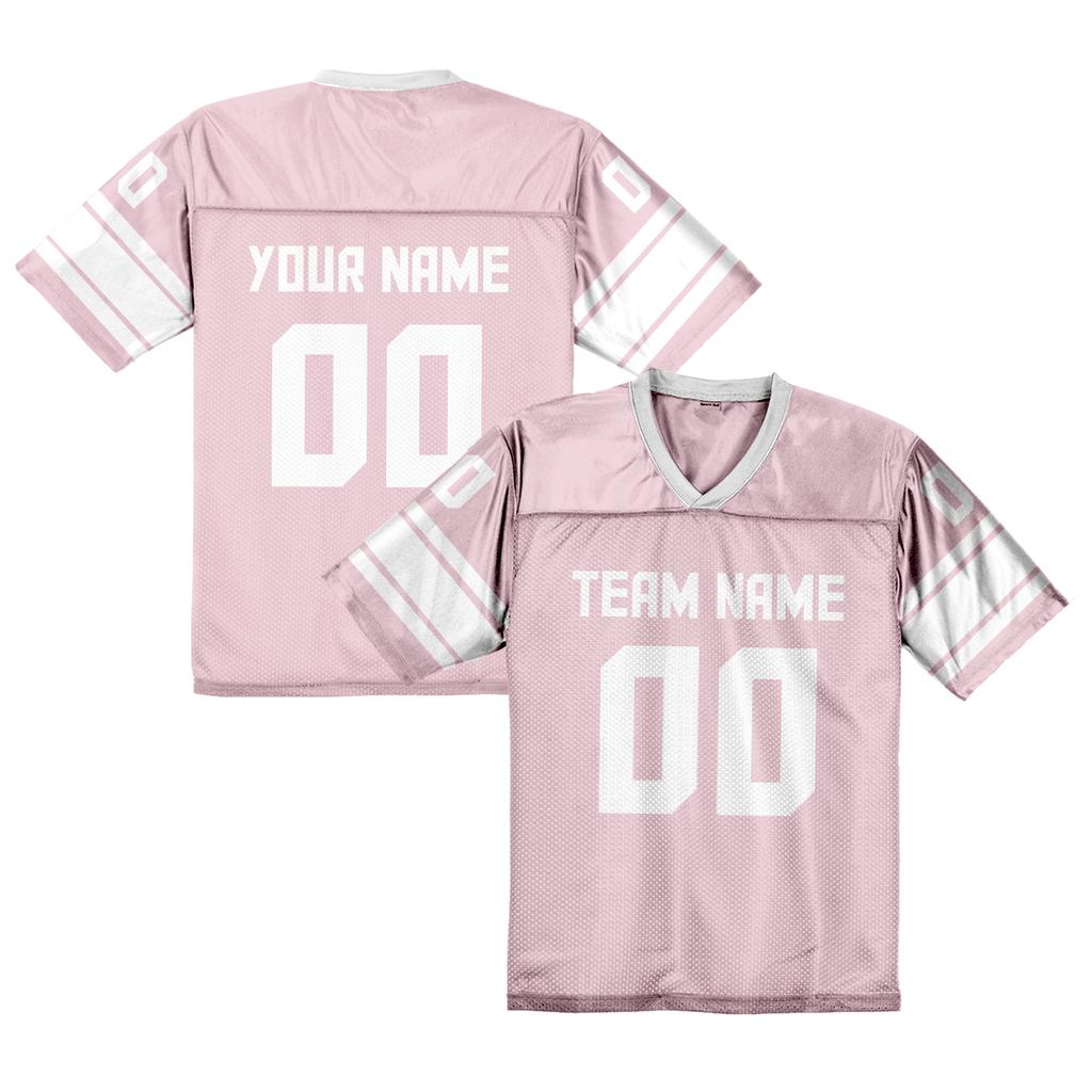 Personalized American Football Shirt Custom Navy White Football Jersey with Team Name Number Gift
