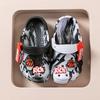 Summer children's slippers cool slippers boys and girls bathroom non-slip baby hole shoes children cute cartoon
