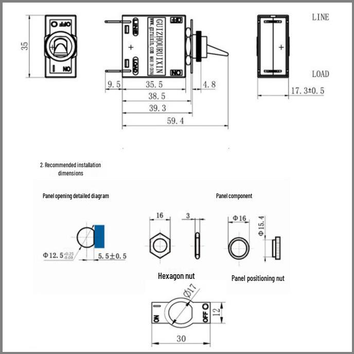 Universal Hydraulic Circuit Breaker for UPS and Marine Protection against Overload and Short Circuit
