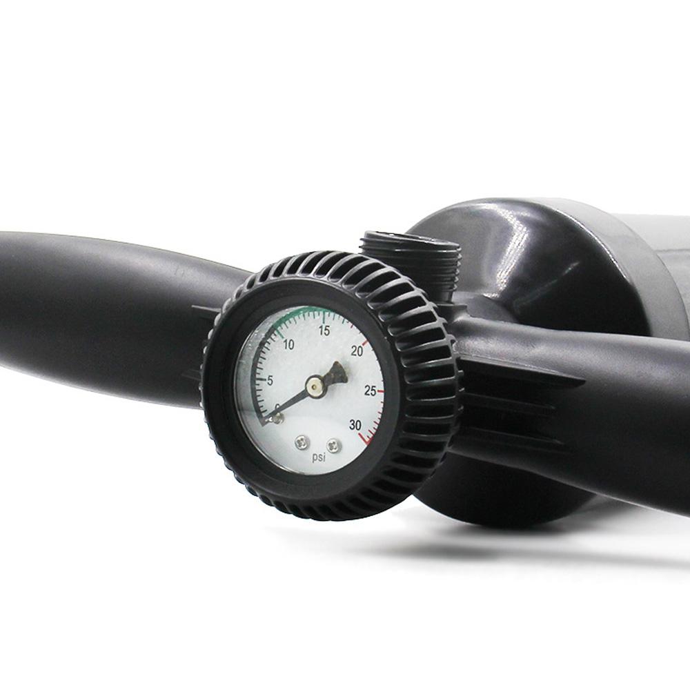 SUP Hand Pump Hand Powered Manual Air Pump with Pressure Gauge for Inflatable Paddle Board