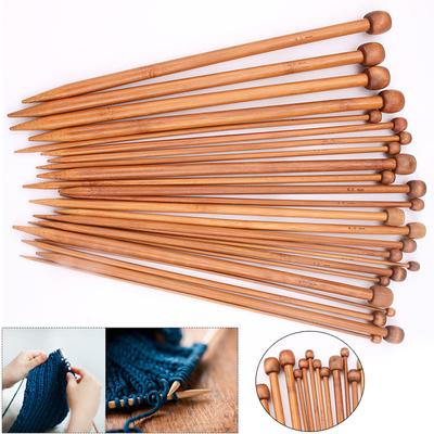 2 Τεμ/Παρτίδα Βελονάκι DIY Χειροποίητα Εργαλεία Βελόνα Πλεξίματος από Μπαμπού 2,5-11mm Πολλαπλού Μεγέθους Μονό Ακρο για Πουλόβερ Πλέξιμο Μαλλιού Κασκόλ