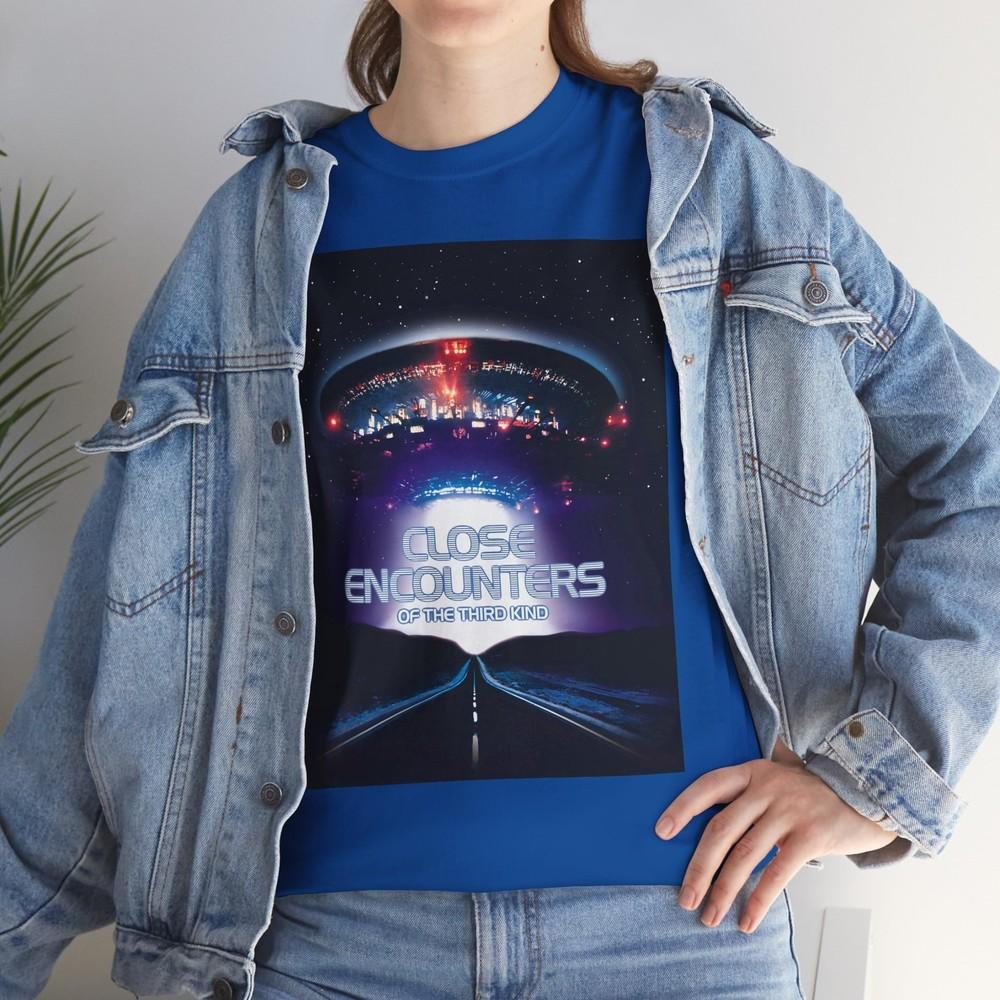 

Close Encounters of the Third Kind (1977) T-Shirt Sci-Fi Aliens Alien UFO S