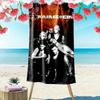 NDH Band R-Rammstein Print Strandtuch, Großes Weiches Schnelltrocknendes Handtuch für Strand Camping Schwimmen