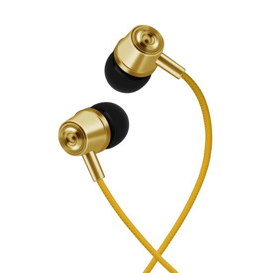 Universeller kabelgebundener In-Ear-Musik-Headset für Mobiltelefone mit Line-Control-Mikrofon