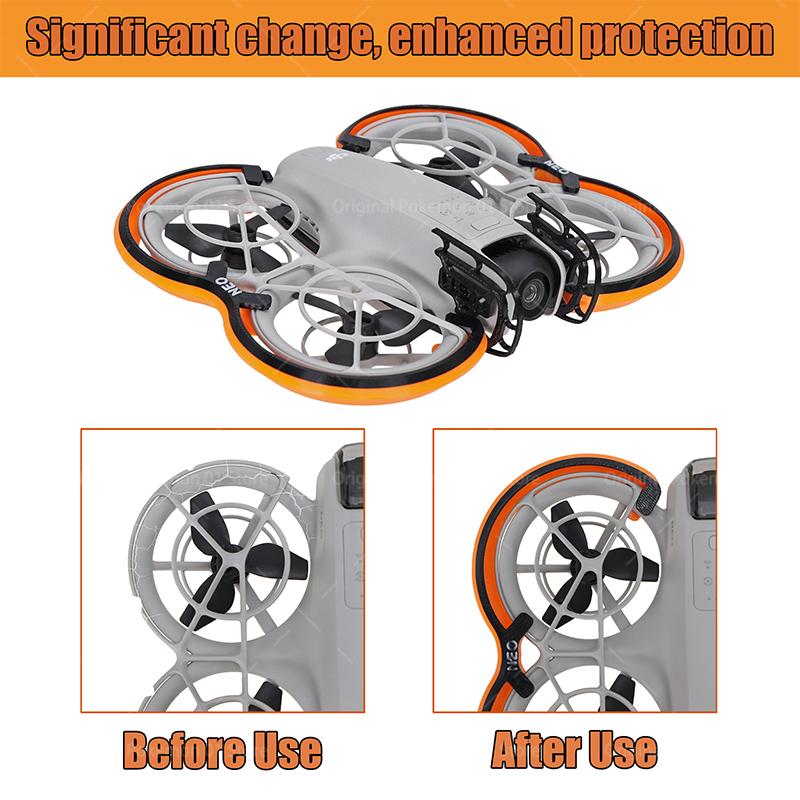 Propeller Guard Protector Neo Drone Bumper Fuselage Housing Head Lightweight Accessories DJI 3D for Printed Play Entertaining Safe Kid Friendly Fun