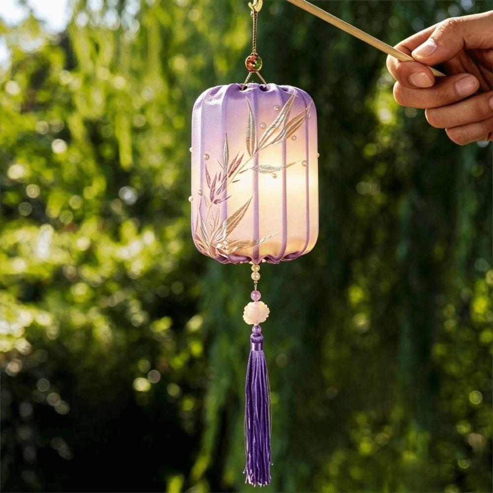 Tassel Pendant Mid Autumn Light Lantern Handheld Festival Lantern Traditional Festival Decor