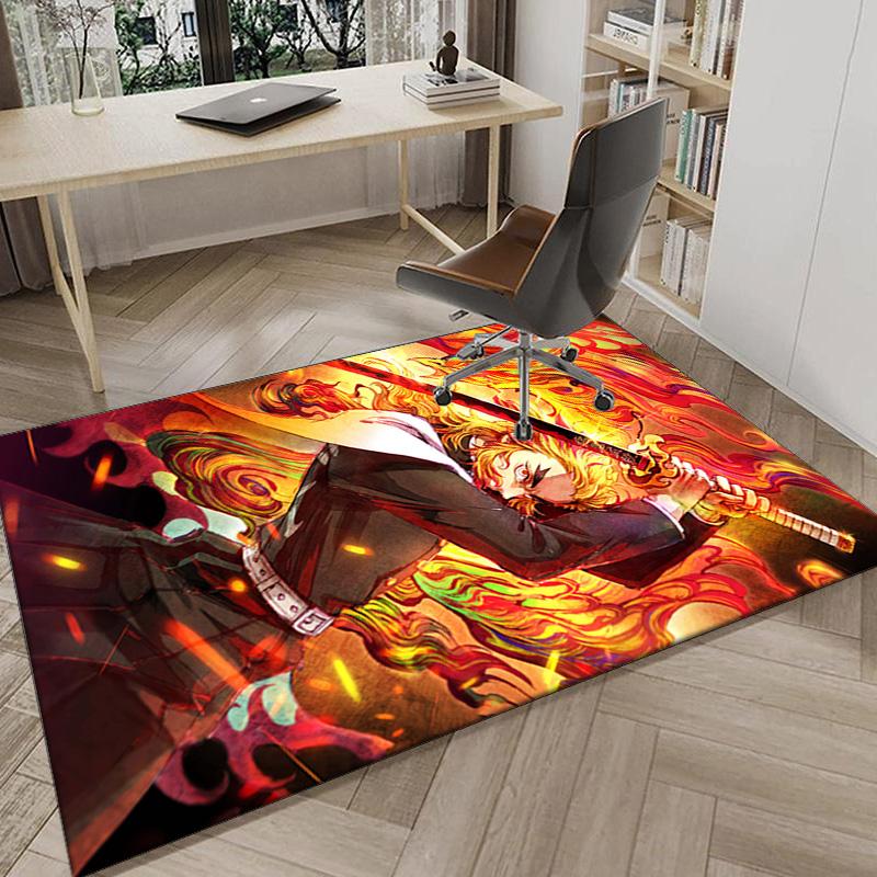 Anime Slayer Adventure  Carpet, Chair Rug,Rug for Office Bedroom Living Rooms, Doormat Decor Fan Gift Christmas Gift