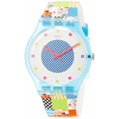 Swatch New Gent Quilted Time Watch SUOS108 (Official Import)